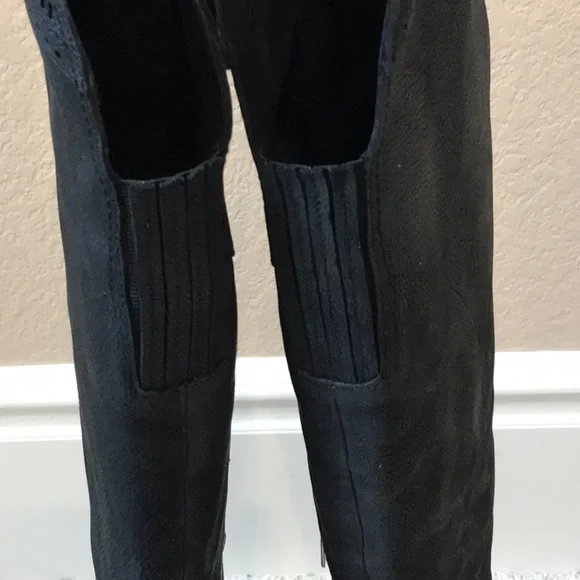 VINCE CAMUTO WIDE CALF KARINDA BLACK MAJICO OVER KNEE BOOT - Picture 13 of 16